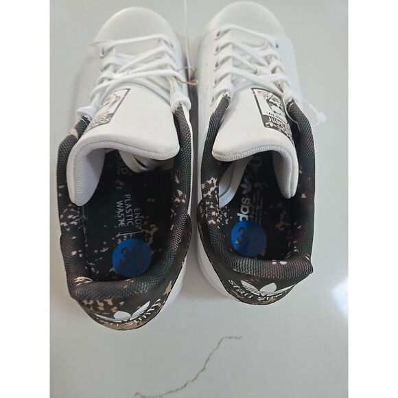 Adidas BAPE x Stan Smith CAMO Shoes Sneakers Kids Size 3.5 US NEW - Picture 8 of 10